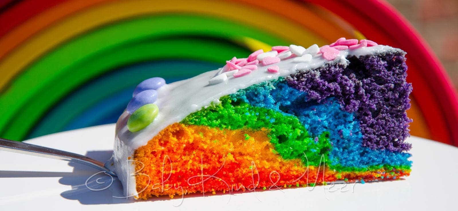Regenbogen Kuchen Für Kindergeburtstag - Der Hit Auf Jedem ...