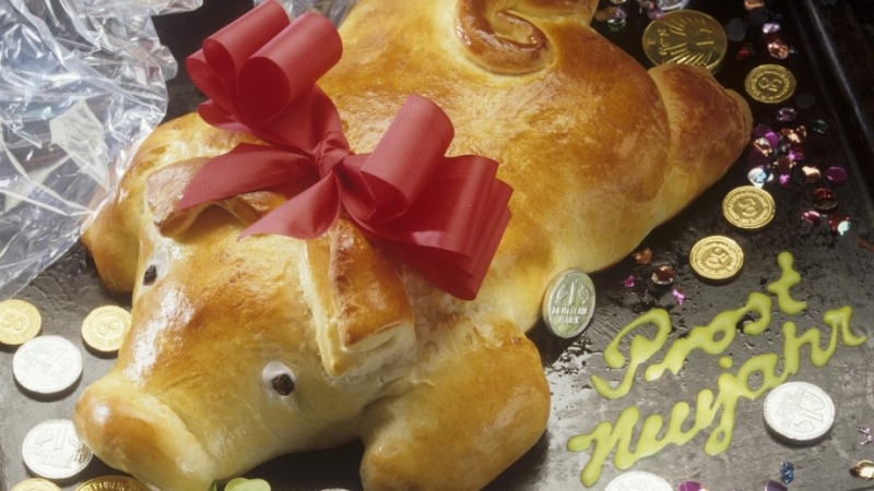 Silvester Gluecksschwein