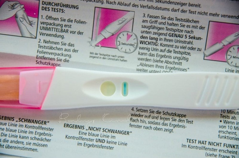 Man ob ohne man schwanger erkennt test ist wie Wie merke