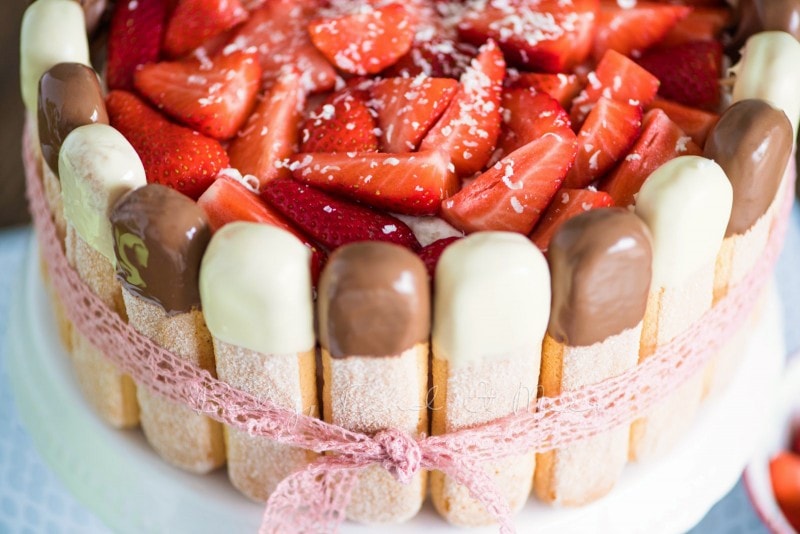 Erdbeer Tiramisu Torte Rezept 16