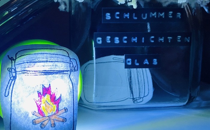 Schlummerglas basteln DIY